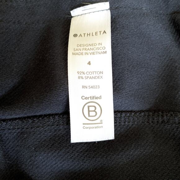 Athleta Printed Farallon Jogger Pants Women’s Size 4 Navy Camo‎ Comfy Athleisure - Picture 10 of 10